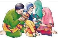 keluarga muslim kartun